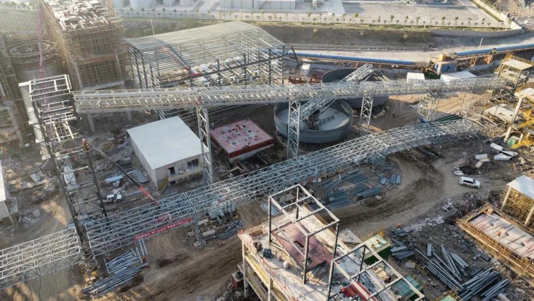 武穴項(xiàng)目：眾志成城，全力以赴打好“冬季施工”攻堅(jiān)戰(zhàn)(圖1)