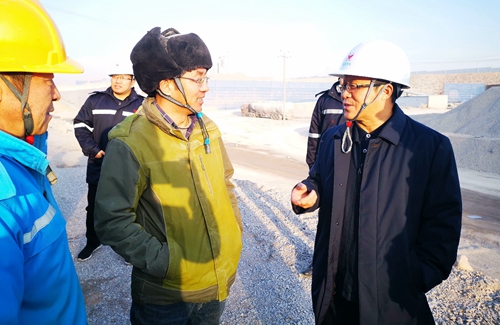 王大真到內蒙宜化調研指導(圖1) 王大真到內蒙宜化調研指導(圖1)