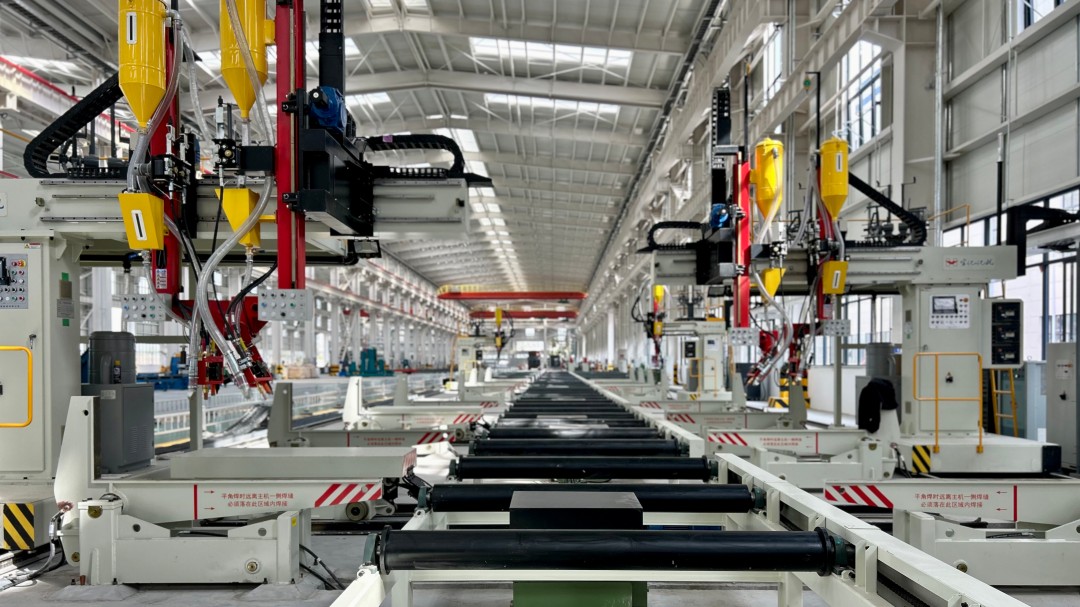 鋼結構自動化生產線