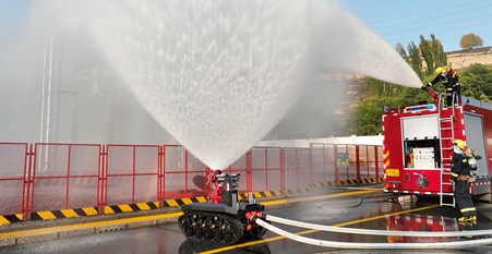 青海宜化創(chuàng)新人機協(xié)同實戰(zhàn)演練筑牢安全生產防線(圖1)