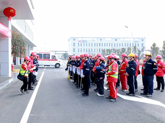 實景實戰(zhàn)！田家河園區(qū)這場演練超有“料”(圖1)