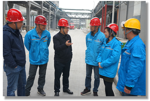 王大真董事長突訪松滋肥業、宜都園區、置業公司和股份公司